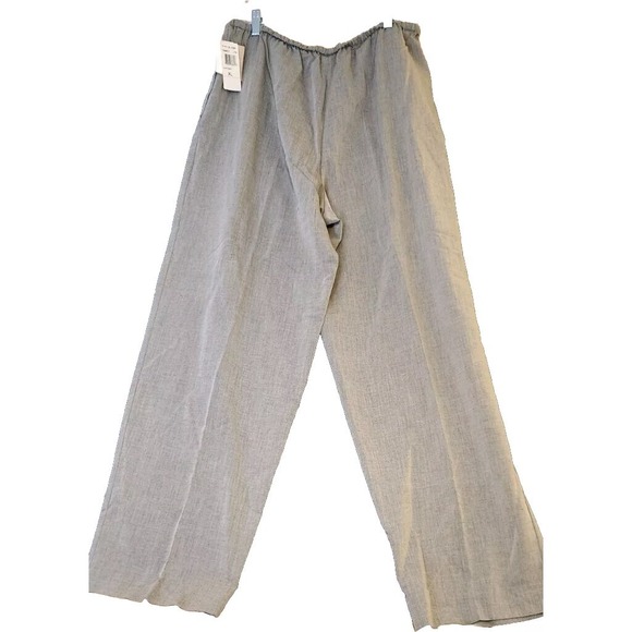 J. Jill Womens Pants Gray Size XLT Wide Leg Viscose Mohair Wool Blend Pants NWT - Picture 2 of 9